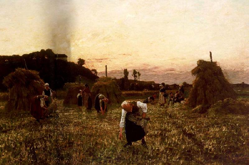 Jules Breton Dleaners at Sunset